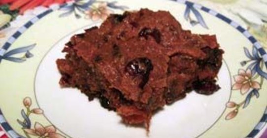 Пирог с сухофруктами