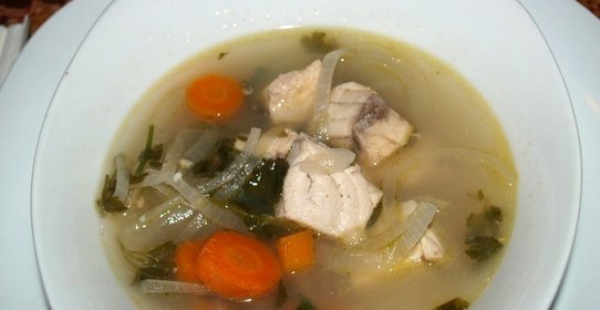 Уха из кефали