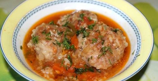 Тефтели тушеные