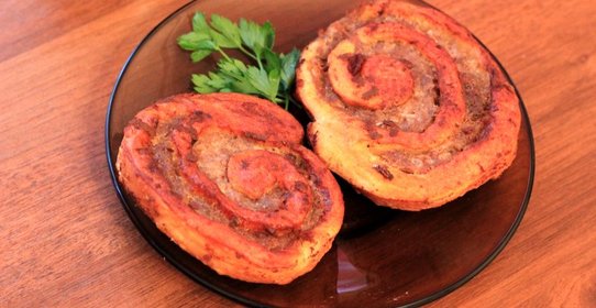 Шанежки с мясом