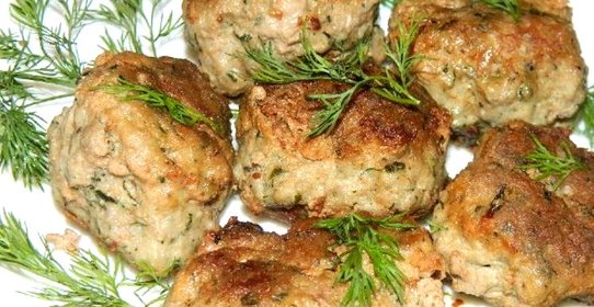 Котлеты с зеленью