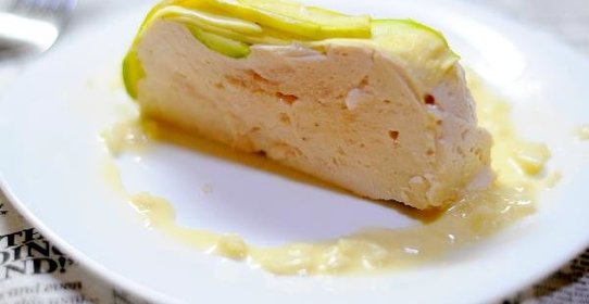 Куриный мусс с соусом с добавлением Мадеры