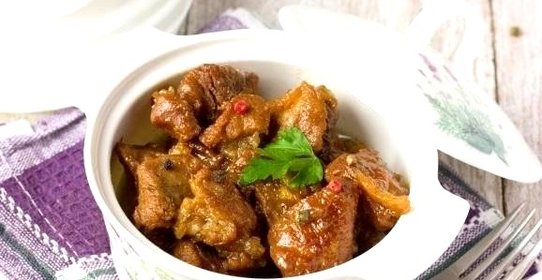 Свинина в медовом соусе