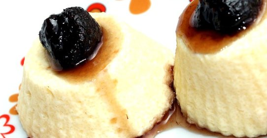 Пудинг из творога в микроволновке