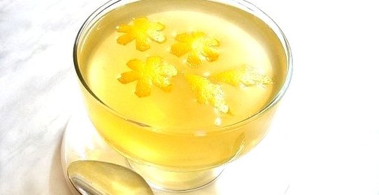 Лимонное желе