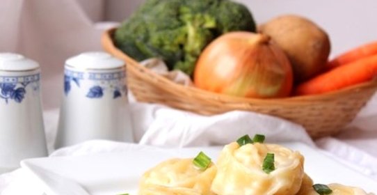 Вегетарианские манты