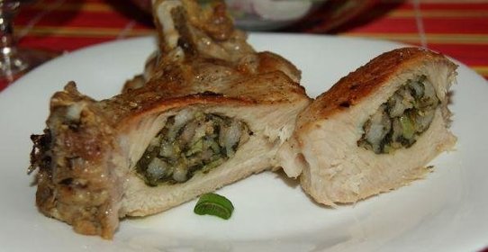 Мясо и любисток