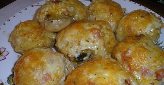 Запеченные волнушки