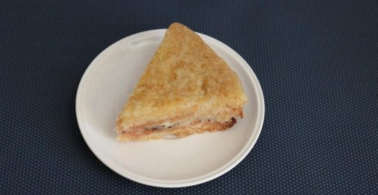 Постный яблочный пирог в мультиварке