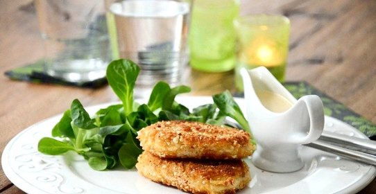 Биточки из фасоли