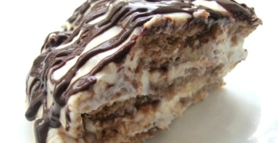 Торт из шоколадных пряников