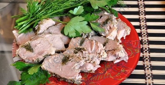 Буженина в фольге в духовке