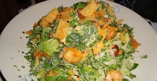 Салатик вкусный с креветками