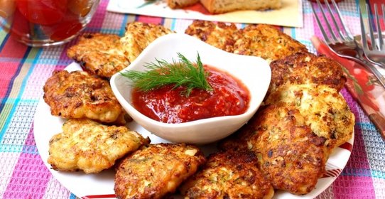 Рубленые котлеты из куриного филе
