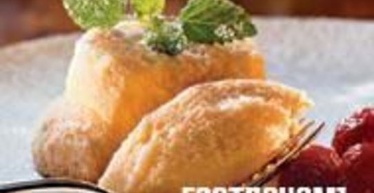 Суфле с малиновым ликером