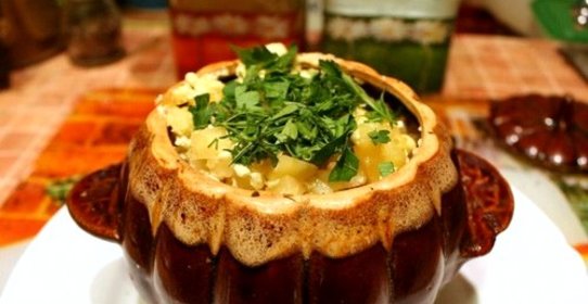 Чанахи из курицы в горшочках