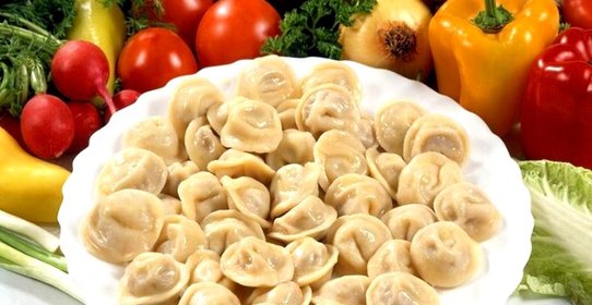 Пельмени с квашеной капустой