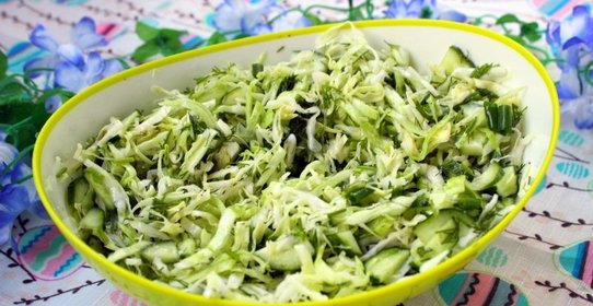 Салат Лужок