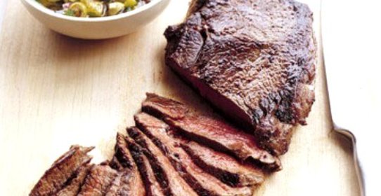 Говядина в апельсиново-оливковом соусе