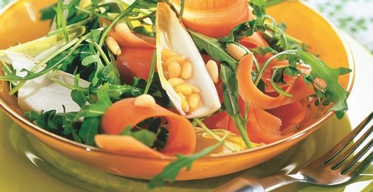 Морковный салат с медом