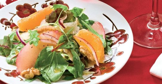 Салат с цитрусовыми