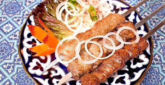 Фарш на шампурах