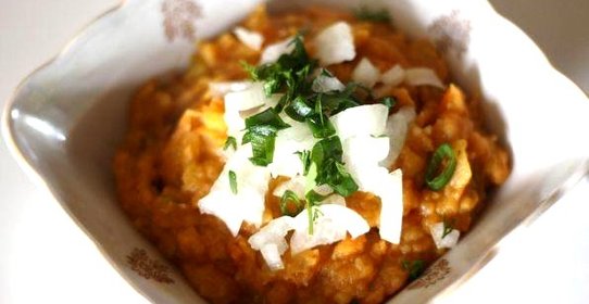 Овощное пюре по-индийски