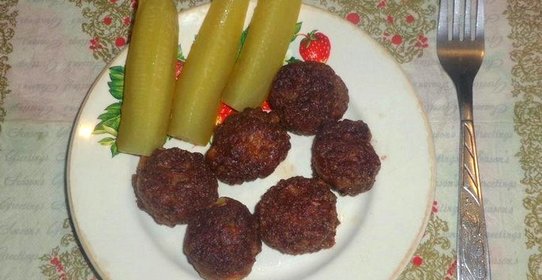 Котлеты с кабачком и чесноком