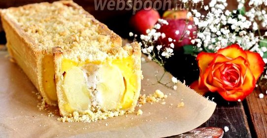 Пирог с целыми яблоками