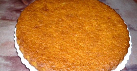 Постный морковный пирог