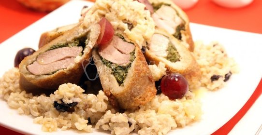 Рулетики из индейки