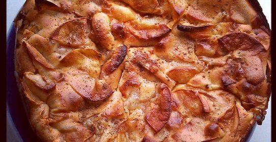 Шарлотка с хрустящей корочкой