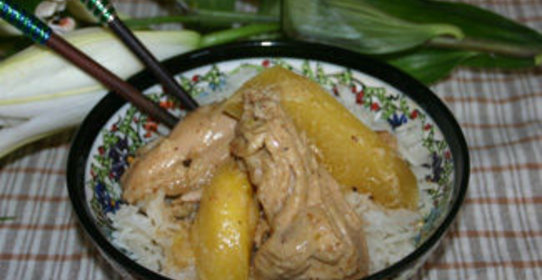 Куриное филе с манго и лаймом