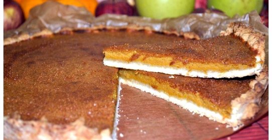 Тыквенный сладкий пирог