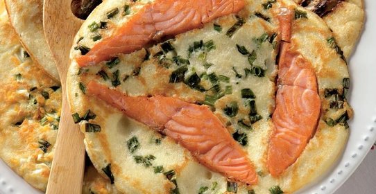 Скороспелые блины с припеком