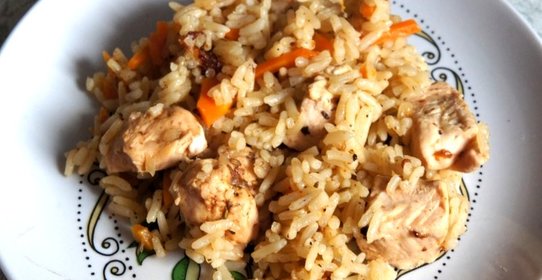 Плов в мультиварке поларис