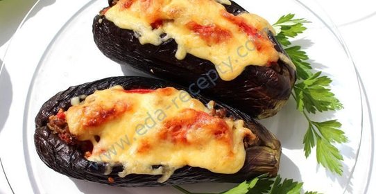Баклажаны с мясом запеченные в духовке