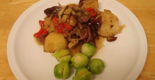 Тушеная баранина