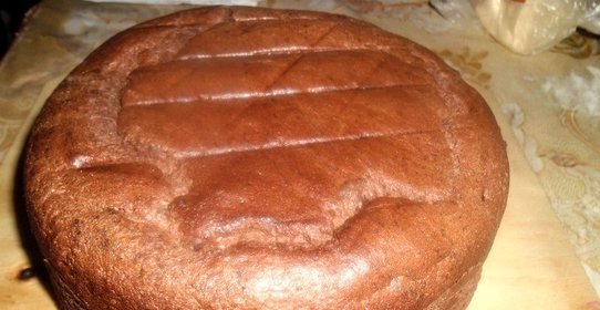 Шоколадный корж для торта