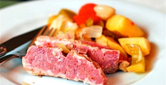 Солонина с картофелем