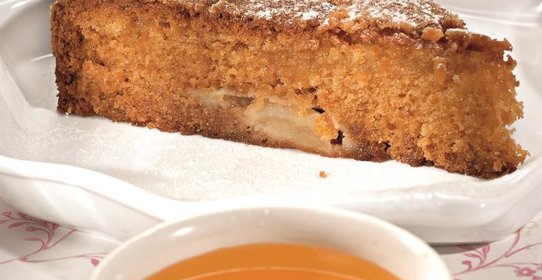 Яблочно-медовый пирог