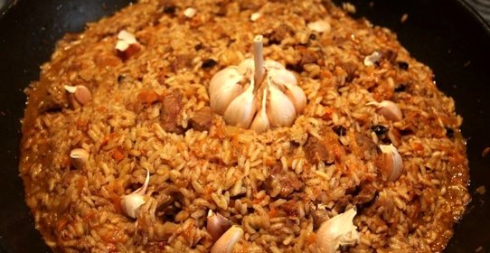 Плов в воке