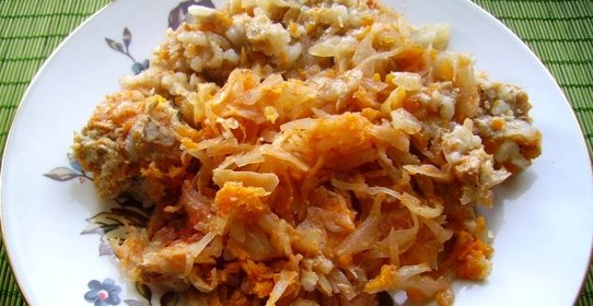 Ленивые голубцы слоями