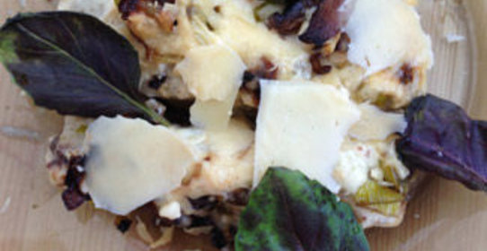 Каннелони с мясом и грибами