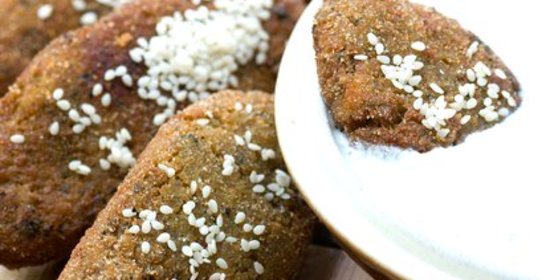 Тыквенные котлеты с маковой начинкой