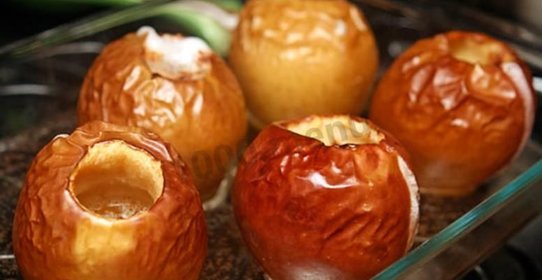 Запеченные яблоки с медом в духовке
