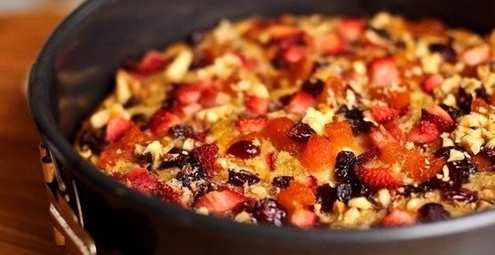 Творожный пирог в духовке