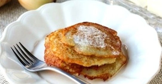 Деруны картофельные с мясом