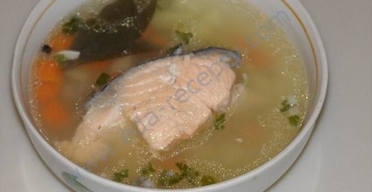 Уха из лосося