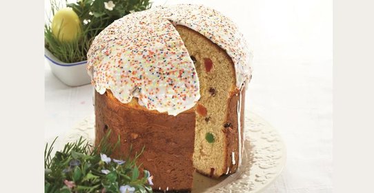 Кулич шафрановый